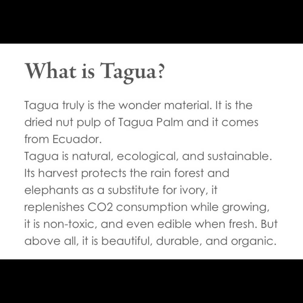 Tagua Fairtrade handmade Earrings. - Picture 9 of 11